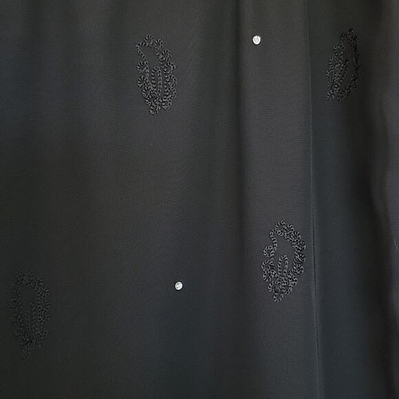 Vintage Soft Surroundings Jeweled Wide Leg Pants, XL - Picture 7 of 8